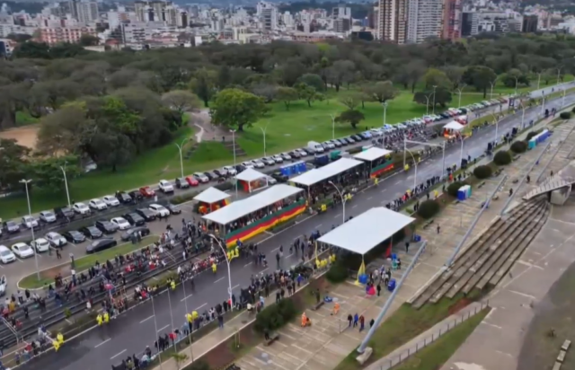 Desfile Farroupilha em Porto Alegre