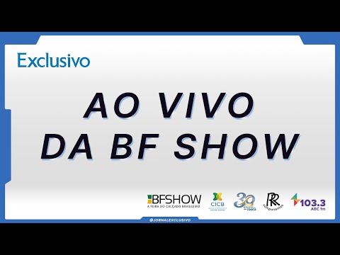 Jornal Exclusivo ao vivo na BFSHOW em São Paulo